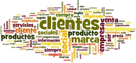 Nube de tags Blogosfera de marketing julio 2012