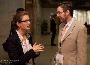 Fernando Rivero con Rie Pedersen en ExpoRC 2012